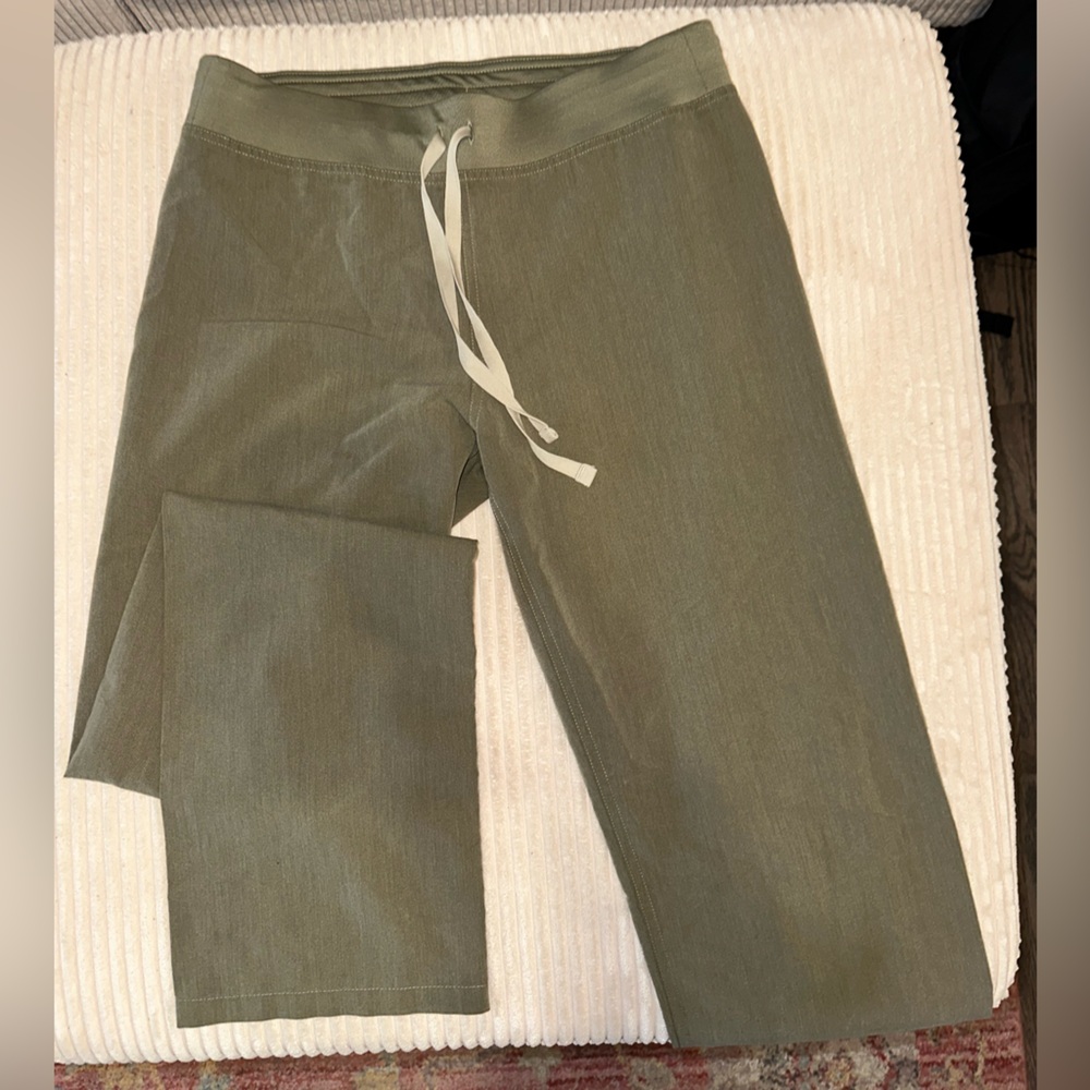 Figs Kade cargo pant. Discontinued forest green